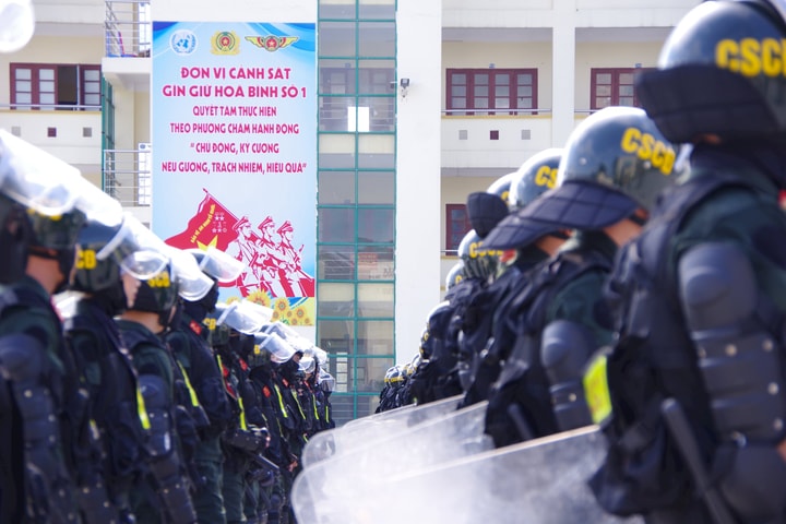 Bộ Công an đào tạo Cảnh sát gìn giữ hòa bình theo tiêu chuẩn quốc tế