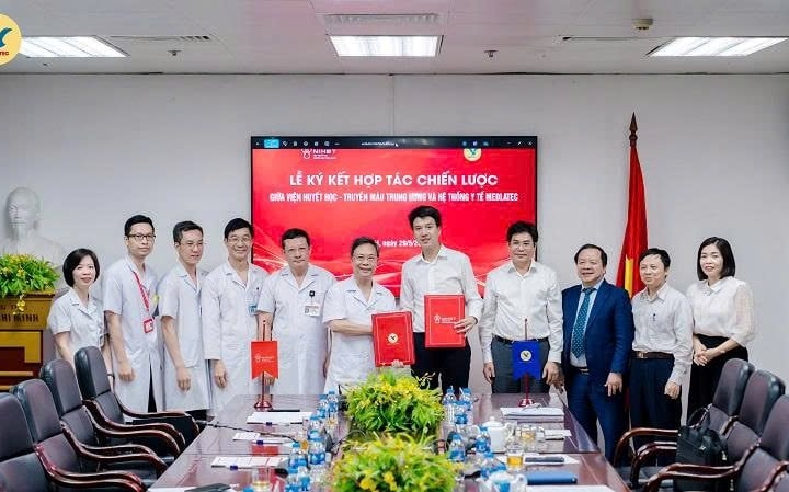MEDLATEC hợp tác chiến lược với Viện Huyết học - Truyền máu Trung ương vì lợi ích người bệnh