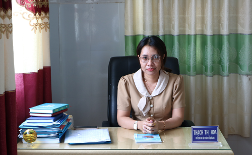 Nữ cán bộ người Khmer tận tâm với công tác hòa giải ở cơ sở