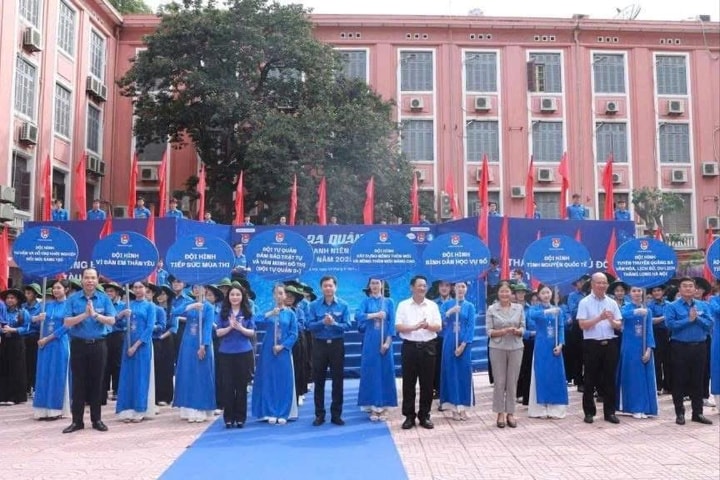 Tuổi trẻ Hà Nội ra quân Chiến dịch Thanh niên tình nguyện hè 2025