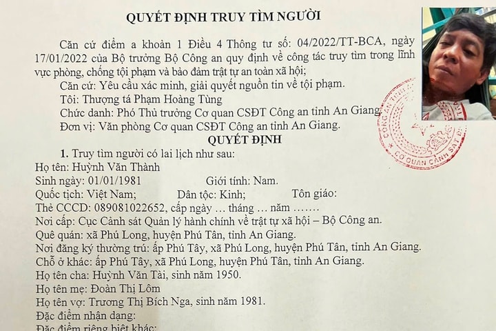 Truy tìm đối tượng lừa đảo tiền thu mua lúa hơn 1 tỷ đồng