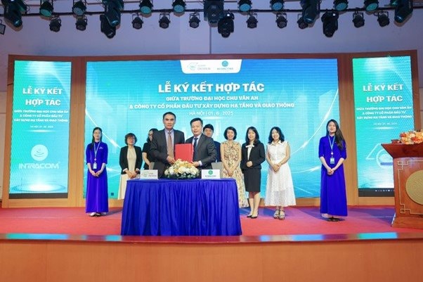 Intracom Group và Đại học Chu Văn An thúc đẩy hợp tác khởi nghiệp và đổi mới sáng tạo