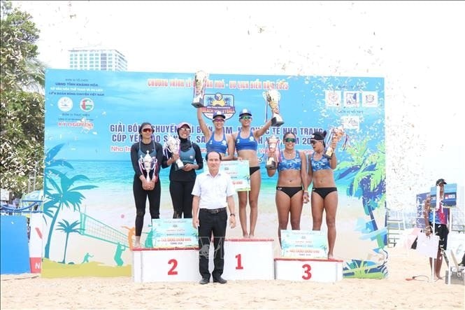 Đội tuyển nữ Việt Nam vô địch giải bóng chuyền bãi biển quốc tế năm 2025