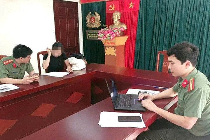 Triệu tập người phụ nữ đăng video bạo lực trên mạng xã hội