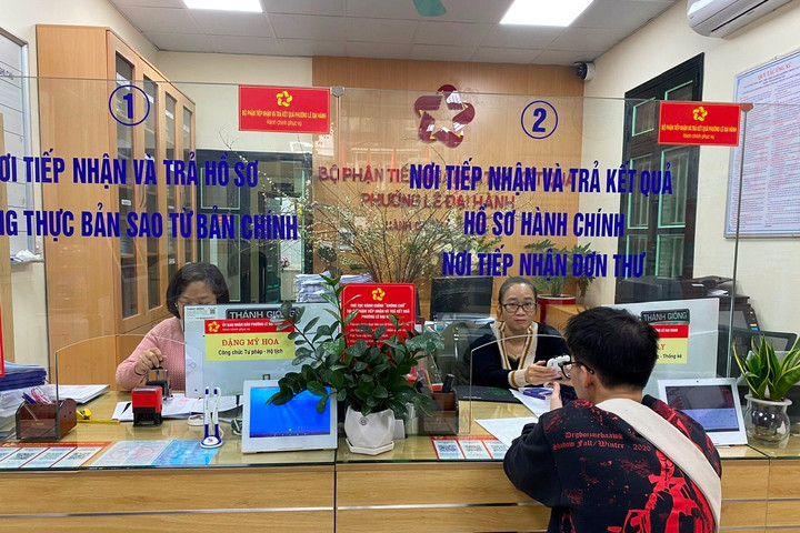 Từ 1/7/2025: Bộ phận Một cửa tại cấp bộ, cấp tỉnh và cấp xã được tổ chức thế nào?