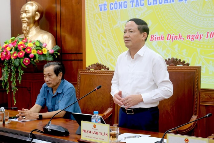 Chủ tịch Bình Định yêu cầu sẵn sàng vận hành bộ máy 58 xã, phường mới từ ngày 1/7
