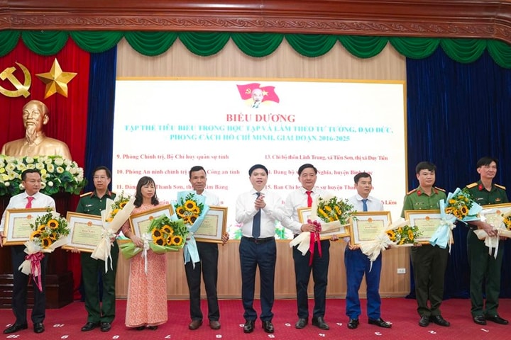 Hà Nam tổng kết 10 năm thực hiện Chỉ thị 05