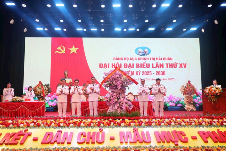 Đảng bộ Cục Chính trị Hải quân tổ chức Đại hội đại biểu lần thứ XV