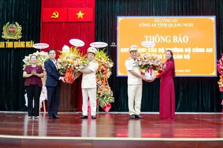 Đại tá Hồ Song Ân giữ chức Giám đốc Công an tỉnh Quảng Ngãi