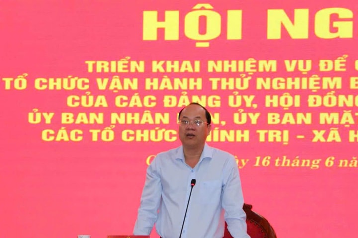 Cà Mau vận hành thử nghiệm bộ máy hoạt động chính quyền cấp xã mới