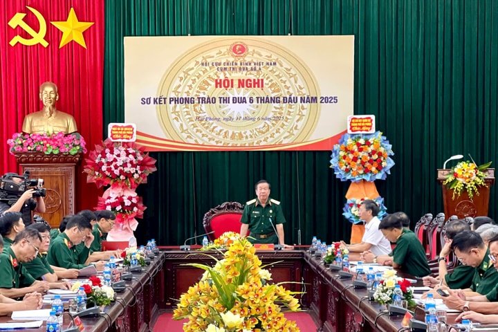 Hội Cựu chiến binh Cụm 4 hoàn thành xuất sắc nhiệm vụ 6 tháng đầu năm 2025