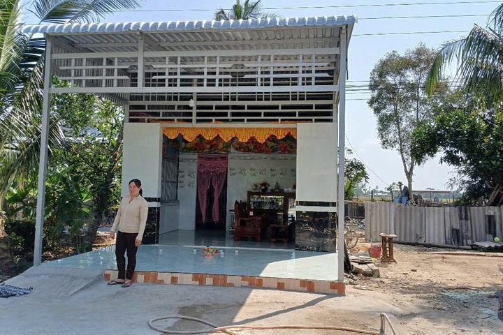 Cà Mau hoàn thành sớm gần 100 ngày Chương trình xóa nhà tạm, nhà dột nát