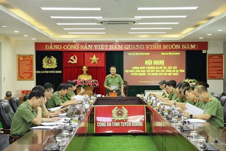 Công an Tuyên Quang và Hà Giang sẵn sàng cho thời khắc lịch sử