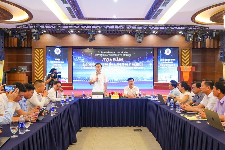 Tọa đàm Báo chí đồng hành cùng tỉnh Hà Tĩnh trong kỷ nguyên số