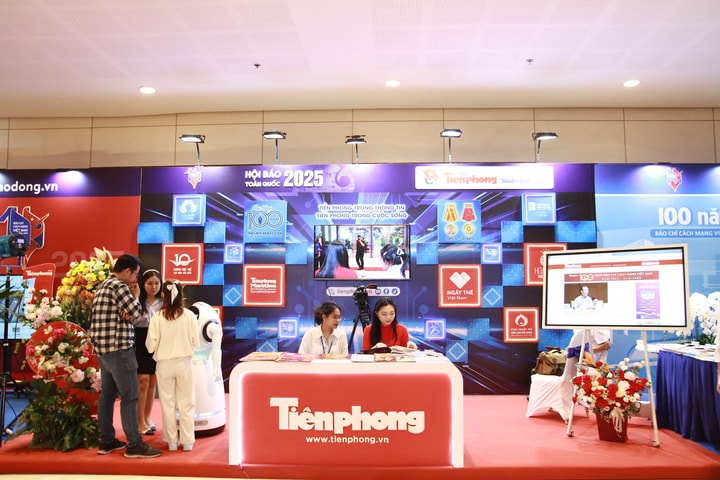 Ấn tượng các gian trưng bày tại Hội Báo toàn quốc 2025