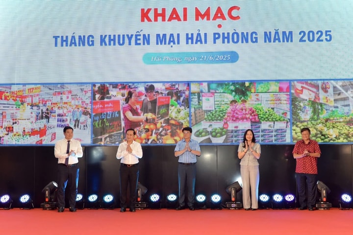 Trên 30.000 mặt hàng tham gia “Tháng khuyến mại Hải Phòng 2025”