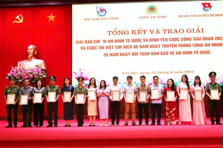 Báo Công lý đạt giải C báo chí “Vì an ninh Tổ quốc và bình yên cuộc sống”