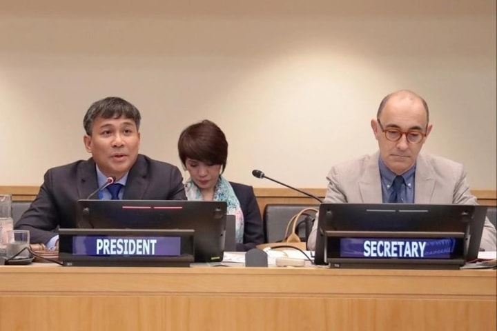 Việt Nam giữ vai trò Chủ tịch Hội nghị các quốc gia thành viên UNCLOS 35