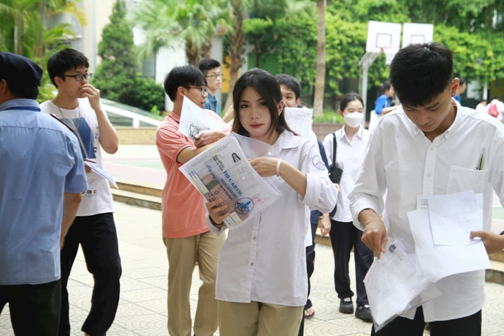 Hà Nội: Không có thí sinh vi phạm quy chế ở môn Toán kỳ thi tốt nghiệp THPT
