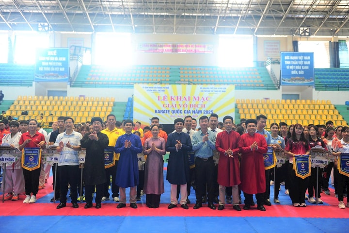 Khai mạc Giải vô địch Karate Quốc gia 2025 tại TP. Huế