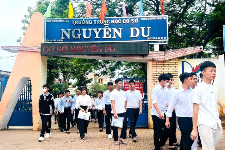 Gia Lai có 62 thí sinh vắng thi môn Ngữ văn