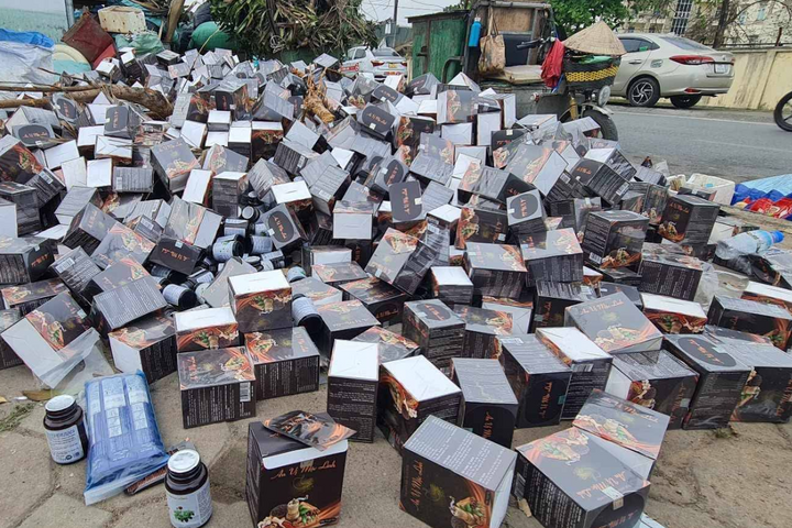 Cảnh báo không sử dụng thực phẩm bảo vệ sức khỏe An vị Mộc Linh