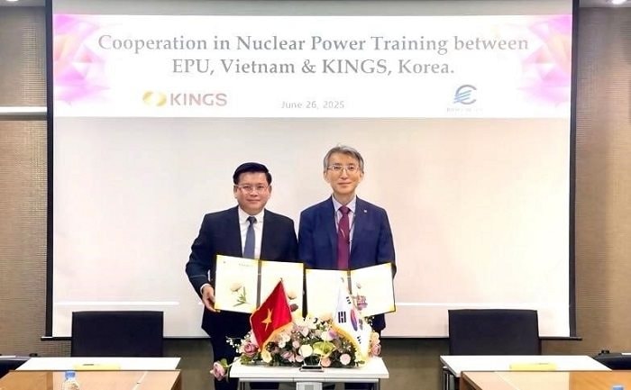 EPU bắt tay hợp tác với Trường Năng lượng Hạt nhân Kepco (Hàn Quốc)