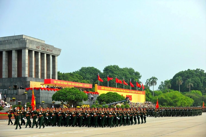 Công tác chuẩn bị phục vụ Lễ kỷ niệm 80 năm Cách mạng tháng Tám và Quốc khánh 2/9