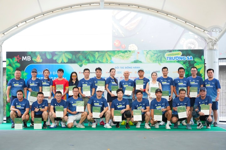 Giải Pickleball thiện nguyện gây quỹ HiGreen “Vì Trường Sa xanh” thu hút cộng đồng công nghệ