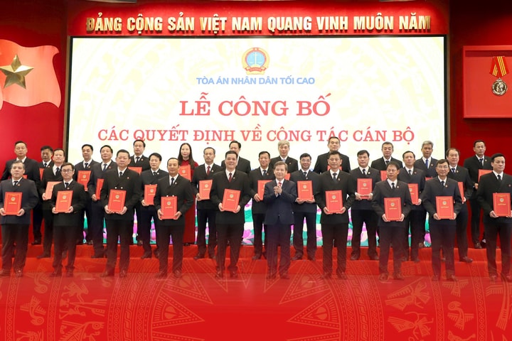 Lãnh đạo Tòa án nhân dân tối cao và Chánh án Tòa án nhân dân các tỉnh, thành hiện nay