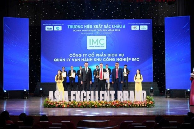 IMC được vinh danh “Doanh nghiệp phát triển bền vững 2025”