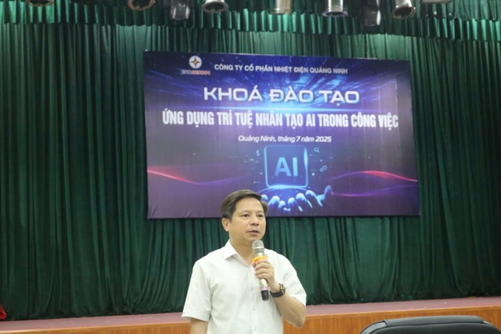 CTCP Nhiệt điện Quảng Ninh tổ chức khóa đào tạo ứng dụng trí tuệ nhân tạo (AI) trong công việc