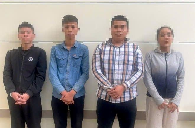 Bắt nhóm đối tượng bắt giữ người trái pháp luật