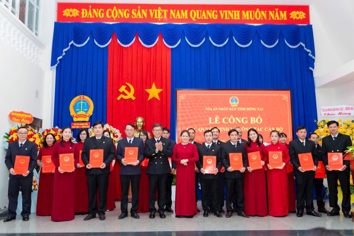 TAND tỉnh Đồng Nai công bố danh sách Chánh án và địa chỉ trụ sở 14 Tòa án khu vực