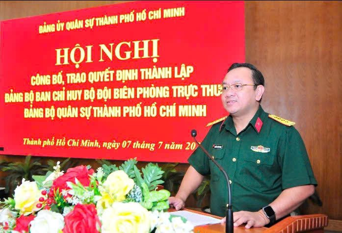 Thành lập Đảng bộ Ban Chỉ huy Bộ đội Biên phòng TPHCM