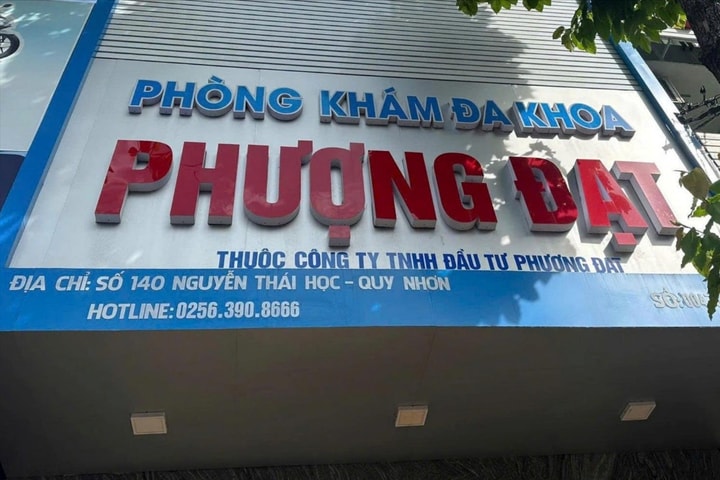 Gia Lai: Đình chỉ toàn bộ hoạt động chuyên môn Phòng khám đa khoa Phượng Đạt