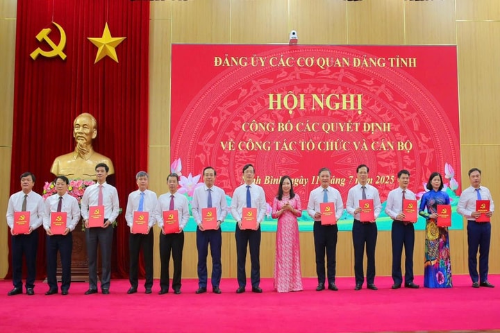 Đảng ủy các cơ quan Đảng tỉnh Ninh Bình kiện toàn tổ chức bộ máy