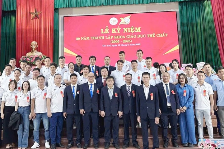Khoa Giáo dục Thể chất, Trường Đại học Quy Nhơn kỷ niệm 20 năm xây dựng và phát triển