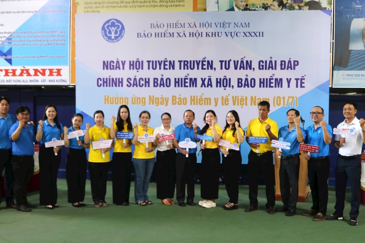 Ngày hội tuyên truyền, tư vấn, giải đáp chính sách BHXH, BHYT