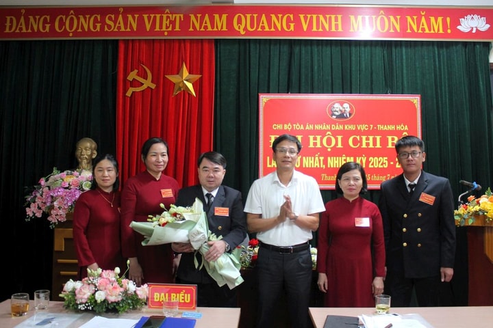TAND khu vực 7 – Thanh Hóa tổ chức Đại hội Chi bộ lần thứ nhất