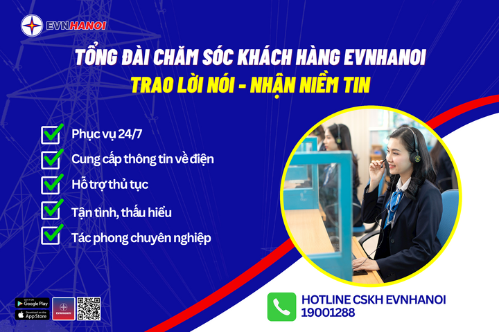 Voice brandname EVNHANOI - Lá chắn công nghệ giữa ma trận giả mạo