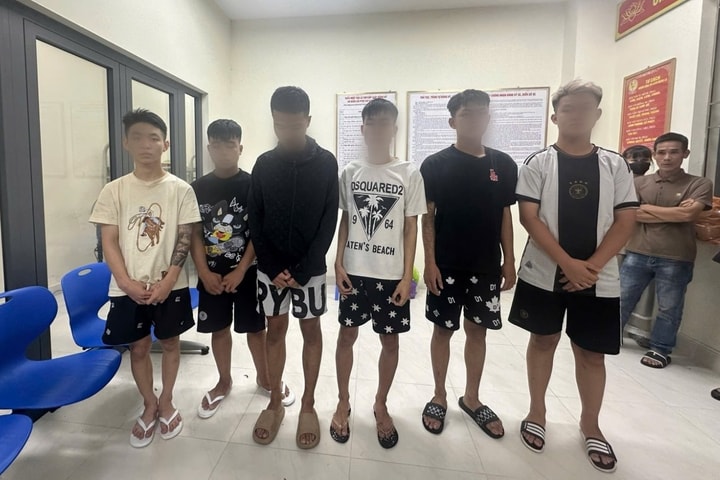 Xử lý nhóm thanh thiếu niên mang hung khí gây rối trật tự công cộng