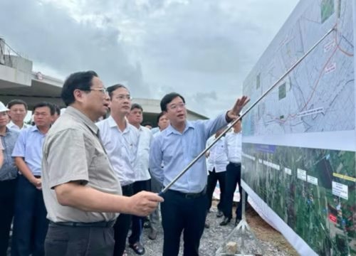 Thủ tướng  kiểm tra tiến độ cao tốc Cao Lãnh - An Hữu
