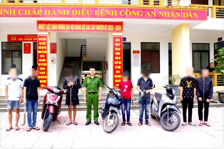 Ngăn chặn nhóm thanh thiếu niên chuẩn bị hung khí để giải quyết mâu thuẫn