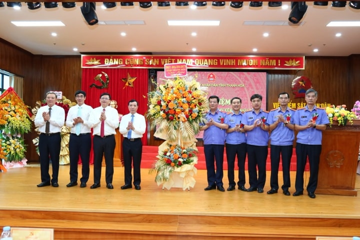 VKSND tỉnh Thanh Hóa tổ chức Lễ kỷ niệm 65 năm thành lập ngành