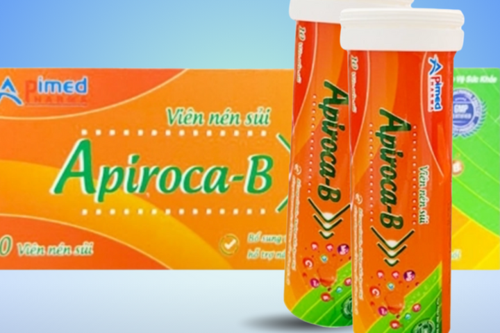 Tạm dừng lưu thông sản phẩm bảo vệ sức khỏe APIROCA-B do không đạt chất lượng