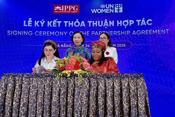 CEO IPPG Lê Hồng Thủy Tiên ký kết hợp tác chiến lược với UN Women