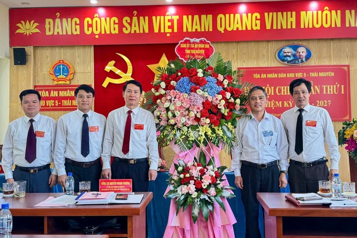 Đại hội TAND Khu vực 5- Thái Nguyên thành công tốt đẹp