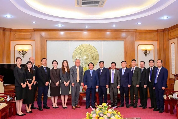 Tuyên Quang tăng cường hợp tác với Tập đoàn xây dựng Thái Bình Dương (Trung Quốc)