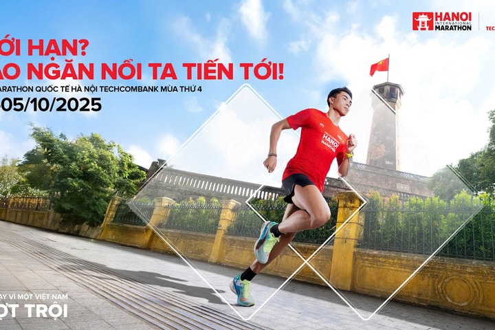 Giải Marathon Quốc tế Hà Nội Techcombank Mùa thứ 4 mở rộng quy mô, kỳ vọng 13.000 vận động viên tham dự